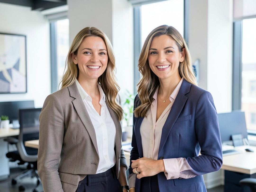 Accounting professionals working together in an office